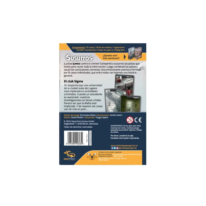 SUSURROS: EL CLUB SIGMA